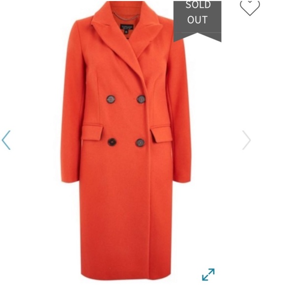 Topshop Editor’s Edition Double Breasted Coat - Picture 4 of 8